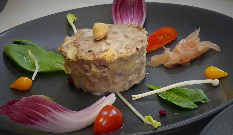 Homemade terrine